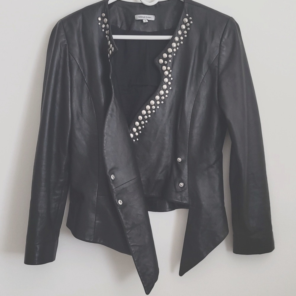 SURFACE TO AIR Women's Leather Jacket